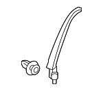 6767347020 - Body: Molding for Toyota: Prius, Prius Prime Image