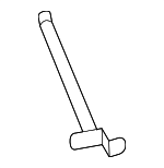 99650423301 - Body: Support Rod for Porsche Image