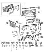 68406789AA - : Pickup Box for Ram: 1500 Image