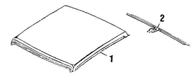 7310111W00 - : Roof Panel for Nissan Image