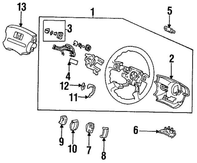 78518SM5A81ZA - : Lower Cover for Honda Image