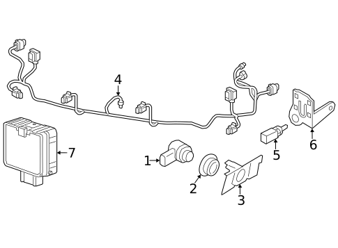 Electrical Components for 2019 Volkswagen Atlas #3
