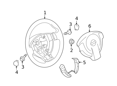 New AC Discharge Line For Nissan Rogue 08-13 & Rogue Select 14-15 L4 2.5L | 92490JM00A