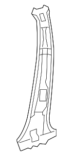 6130730042 - Body: Inner Center Pillar for Lexus: GS F, GS Turbo, GS200t, GS300, GS350, GS450h Image