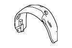 15241193 - : Passenger Side Rear Wheelhouse Liner for Chevrolet: Cobalt | Pontiac: G5 Image