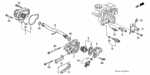 19500PE0000 - Engine: JOINT, TUBE for Acura Image image