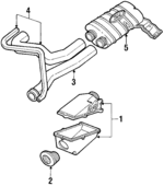 E69Z9600E - Engine: Air Cleaner for Ford: Aerostar Image