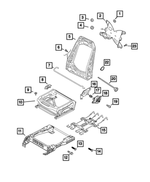 Front Seat Recliner Lever
