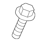 9008010376 - Suspension: Lower Control Arm Front Bolt for Lexus: ES300h, ES350, RX350, RX350L, RX450h, RX450hL Image