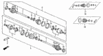 44316SA7320 - Chassis: BAND, INBOARD BOOT for Honda Image