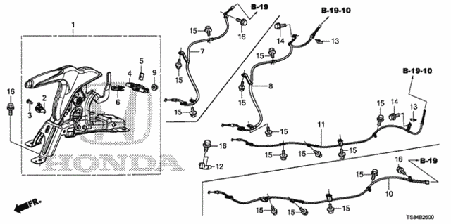 Parking Brake for 2012 Honda Civic #0