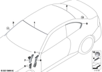 51318494696 - Vehicle Trim: Cover, Windshield, Top for BMW Image