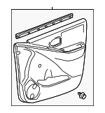 6761052T31B0 - : 2012-2014 Toyota Yaris - Door Trim Panel for Toyota: Yaris Image