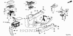 77298S9A003 - Interior/Bumper: SCREW, TAPPING (4X10) (PO) for Honda Image