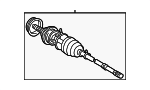 4237019155 - Universals &amp; Rear Axle: Shaft for Toyota: Matrix Image