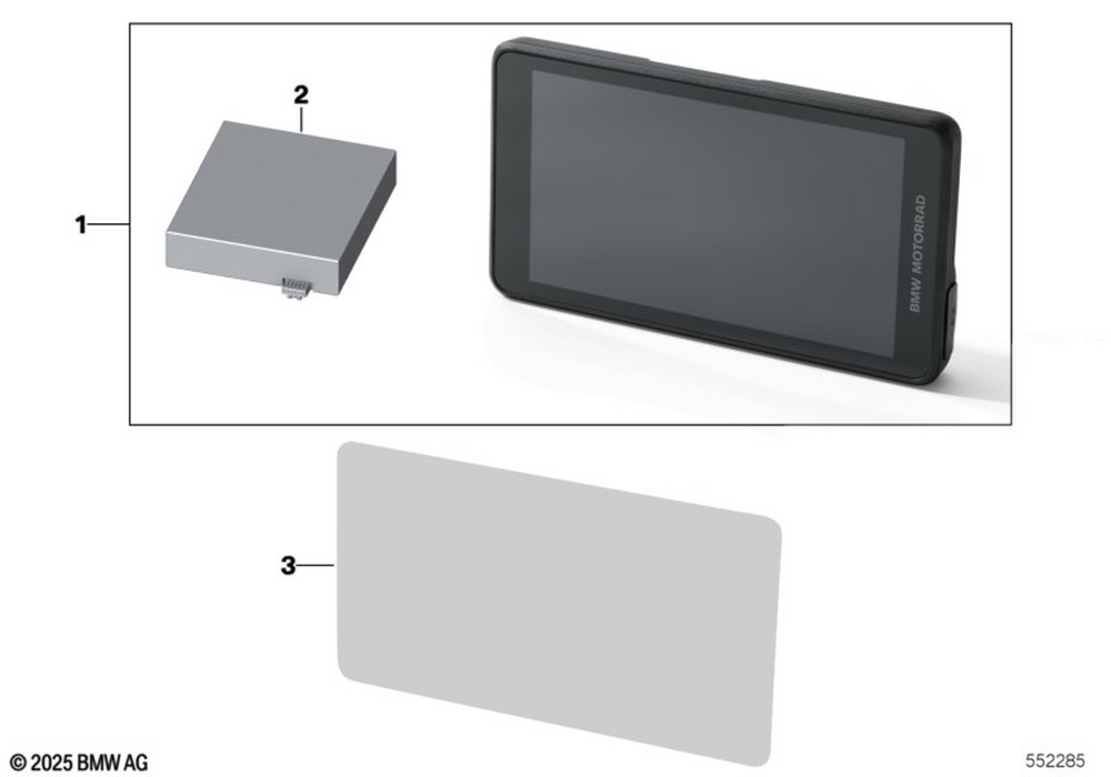 77525A881E8 - Kit Connectedride Navigator 2012-2026 BMW-Motorrad