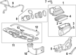A3458C - Engine: ACDelcoâ„¢ Air Filter for GM Image