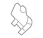 LR036197 - Body: Lmp Washer Cover for Land Rover: Range Rover Evoque Image