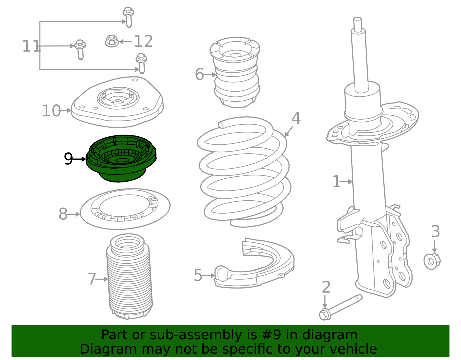 2020-2025 Ford Bearing LX6Z-18198-E | OEM Parts Online