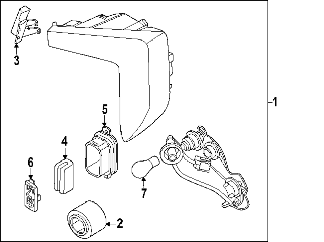 92401GG010 - : Tail Lamp Assembly for Kia Image