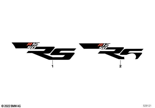 51147109230 - : Decor Radiator Cowl Right - Basis for BMW-Motorrad Image