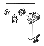 5Q0201797Q - Emission System: Vapor Canister for Audi Image