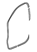 86522602 - Body: Door Weather-strip for GM Image image