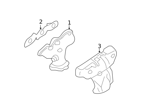 Exhaust Manifold for 2005 Nissan Maxima #0