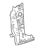 6110835090 - Body: Lower Pillar Reinforced for Toyota: 4Runner Image