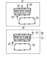 4648973AD - 3.3L Gas; Engine: Pcv Valve for Mopar Image