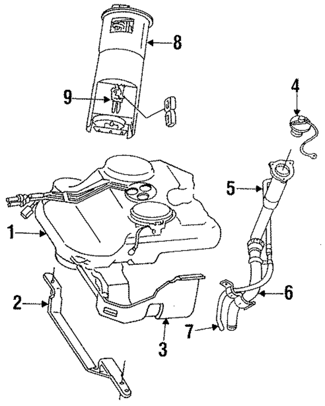 4582892 - Fuel System: Fuel Tank for Mopar Image