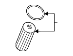 2781800009 - Engine: Engine Oil Filter Element for Mercedes-Benz Image