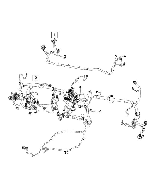 68542710AB - Electrical: Jumper Wiring for Mopar Image
