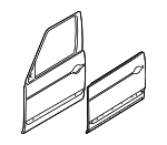 LR011696 - : Door Shell for Land-Rover Image