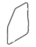 LR013938 - : Door Weather-Strip for Land-Rover Image