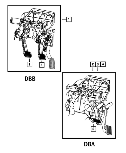 Brake Pedals for 2025 Ram 2500 #1