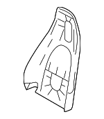 99752130411N11 - : Seat Back Panel for Porsche Image