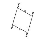 99752185500 - Body: Back Frame for Porsche: 911, Boxster, Cayman Image