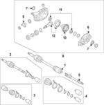 474664F000 - : Side Bearings for Hyundai Image