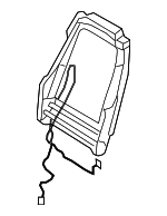 9L2Z7861018A - Body: Seat Back Frame for Ford: Explorer, Explorer Sport Trac | Mercury: Mountaineer Image