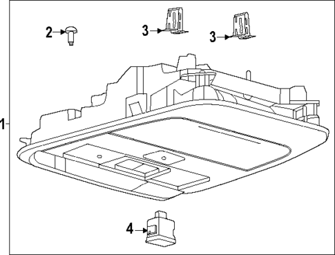 Overhead Console for 2025 Ford Expedition #0