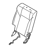 6902F116XA - : Seat Back Cover for Mitsubishi: Outlander Image