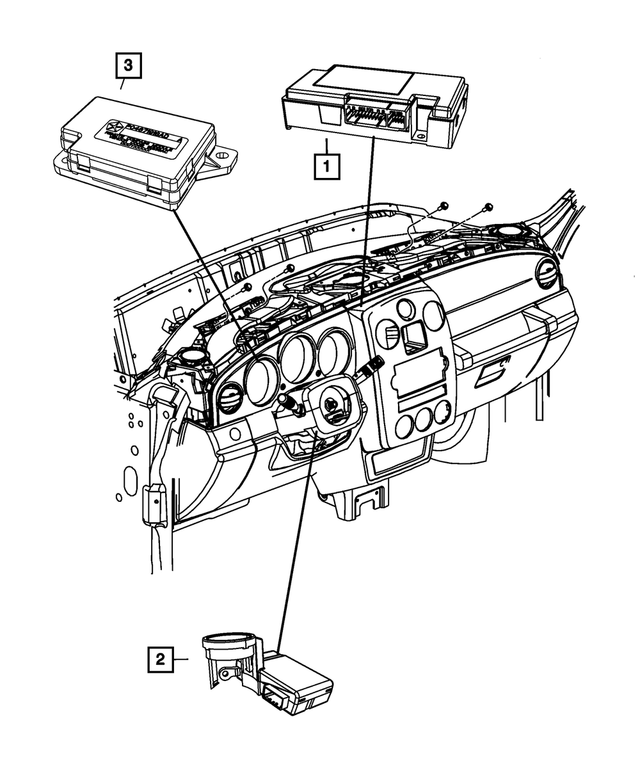 68232225AA - Electrical: Telematics Module for Mopar Image