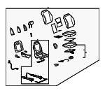 20899758 - Body: Seat Assembly for Chevrolet: Malibu Image
