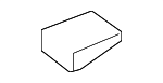 2126950097 - Body: Headliner Pad for Mercedes-Benz Image