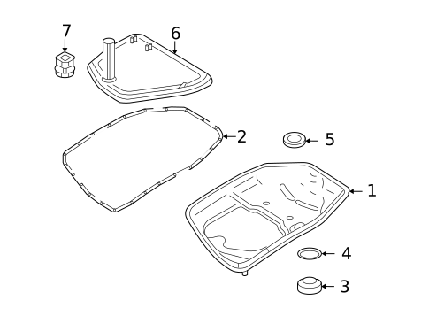 Transaxle Parts for 2011 Audi S6 #0