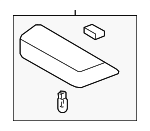 927501E000QS - : High Mount Lamp for Hyundai Image
