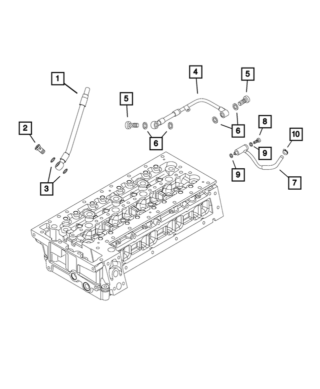 68094322AA - Cooling: Banjo Washer for Ram: ProMaster 1500, ProMaster 2500, ProMaster 3500 Image