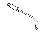 96654214 - Exhaust: Resonator &amp; Pipe for GM Image