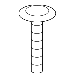 90139TG7A00 - Body: Tool Compartment Screw for Honda: Pilot Image